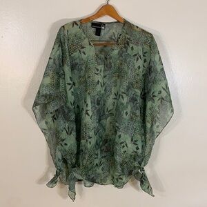 ANNTHONY TUNIC TOP SIZE LARGE NWOT